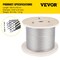 Vevor 316 Stainless Steel Wire Rope Cable, 5/32", 1x19, 500 ft reel RSSS005 - alternate 6