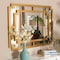 Baxton Studio Dayana Modern and Contemporary Antique Gold Finished Wood Accent Wall Mirror 222-12932-ZORO - alternate 5
