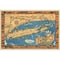 Homeroots 16" x 24" Vintage 1933 Map of Long Island Wall Art 391989 - alternate 1