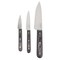 Martha Stewart Everyday 3 Piece Stainless Steel Knife Set in Dark Grey 128766.03 - alternate 4