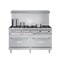 Koolmore 60 in. Commercial 10 Burner Natural Gas Range in Stainless-Steel KM-CR60-NG - alternate 1