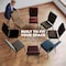 Flash Furniture Advantage Maroon Church Chairs 18.5" Wide PCHT185-104 - alternate 8