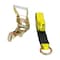 Mytee Products Auto Car Haul Flatbed Tie Down Kit Lasso Wheel Ratchet Strap w Snap Hook, 8PK RST-212SM-SHx8 - alternate 5