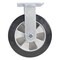 Vestil Rubber Rigid Caster 8 In. Diameter x 2 In. Width 881 Lb. Capacity Black/Gold CST-VE-8X2MRA-R - alternate 14