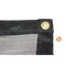 Mytee Products 4 Pk 6'x8ft Black Heavy Duty 70% Shade Mesh Tarp for Outdoor w/ Grommets 6 Oz, 4PK MT6-8x4 - alternate 3