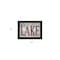 Homeroots Life is Better at the Lake 2 Black Framed Print Wall Art 407730 - alternate 4
