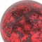 Homeroots 6" Red Paper Mache Hand Painted Orb Decorative Orb 635386 - alternate 3