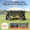 Vevor Pop Up Gazebo Tent Pop-Up Screen Tent 6 Sided Canopy Sun Shelter Green 120918 - alternate 6