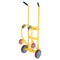 Vestil Yellow Drum Truck Cradle With Poly-on-Poly Wheels 1000 lb Capacity RDBT-PO - alternate 4