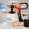 Av Steel 700W HVLP Paint Sprayer, Electric Spray Gun, 4 Copper Nozzles, 3 Patterns, 13.12 FT Cord AV-400201 - alternate 3
