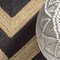 Jonathan Y Piper Two-Tone Chevron Round Jute Black/Natural 6 ft Round Area Rug RNF111A-6R - alternate 5
