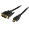 Startech.Com 3ft DVI to HDMI Cable - HDMI DVI-D Video Adapter HDDVIMM3 ...