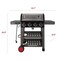 Coleman Cookout Grilling Kit with 4-Burner Propane Gas BBQ Grill, Heavy-Duty Cover, and 12-Piece Tool Set CO-400BBQ-3-KIT - alternate 7