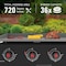 Coleman Cookout Grilling Kit w/ 4-Burner Propane Gas Griddle Station, Heavy-Duty Cover, 5-Piece Tool Set CO-500GG-3-KIT - alternate 5