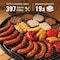 Coleman Cookout Grilling Kit with Charcoal Kettle Grill, Heavy-Duty Cover, and 12-Piece Tool Set CO-600CG-3-KIT - alternate 3