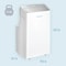 Keystone 14,000 BTU ASHRAE/12,000 BTU DOE Portable Inverter Air Conditioner with Heater and Remote Control KSTAP121HINV - alternate 8