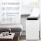Keystone 14,000 BTU ASHRAE/12,000 BTU DOE Portable Inverter Air Conditioner with Remote Control KSTAP12PINV - alternate 7