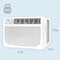 Keystone 25,000 BTU 230V Window/Wall AC with "Follow Me" LCD Remote Control KSTAW25C - alternate 8
