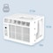 Keystone 8,000 BTU 115V Window/Wall Air Conditioner with 3,500 BTU Supplemental Heat Capability KSTHW08B - alternate 2