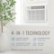 Keystone 18,800/18,400 BTU 230V Window/Wall Air Conditioner with 16,000 BTU Supplemental Heat Capability KSTHW18B - alternate 5