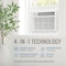 Keystone 23,200/22,900 BTU 230V Window/Wall Air Conditioner with 16,000 BTU Supplemental Heat Capability KSTHW25B - alternate 7