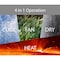 Lg 12,200 BTU 230/208-Volt Window Air Conditioner with Cool, Heat and Wi-Fi Control in White LW1223HRSM - alternate 4