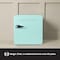 Magic Chef 1.6 cu. ft. Retro Mini Refrigerator, Mint Green, Without Freezer MCR16CHM - alternate 2