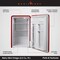 Magic Chef 3.2 cu. ft. Retro Mini Refrigerator in Red without Freezer MCR32CHR - alternate 3
