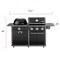 Coleman Revolution Dual Fuel Grilling Kit w/ 3-Burner Gas BBQ Grill, Charcoal Kettle Grill, 3-Piece Tool Set RV-601BBQ-3-KIT - alternate 8