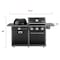 Coleman Revolution Dual Fuel 2-in-1 Combination 45,000 BTU 3-Burner Gas Grill and Charcoal Kettle Grill RV-601BBQ - alternate 8