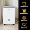Whirlpool Energy Star 50-Pint Dehumidifier with Pump WHAD50PDW - alternate 7