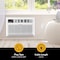 Whirlpool 14,000 BTU 230V Through the Wall Air Conditioner with Supplemental Heat WHAT142-HAW - alternate 2