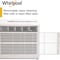 Whirlpool Energy Star 6,000 BTU 115V Window-Mounted Air Conditioner WHAW061CW - alternate 5