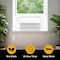 Whirlpool 18,000 BTU 230V Window Mounted Inverter Air Conditioner with Remote Control WHAW-181IN - alternate 3