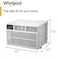 Whirlpool 18,000 BTU 230V Window-Mounted Air Conditioner with Remote Control WHAW182CW - alternate 3