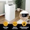 Whirlpool 12,000 BTU ASHRAE 8,300 BTU SACC Portable Air Conditioner WHNP121AW - alternate 4