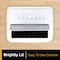 Whirlpool 12,000 BTU ASHRAE 8,300 BTU SACC Portable Air Conditioner WHNP121AW - alternate 2