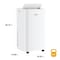 Whirlpool 14,000 BTU ASHRAE 10,000 BTU SACC Portable Air Conditioner with 10,000 BTU Supplemental Heat WHNP141HAW - alternate 5