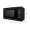 Sharp 1.4 CF Countertop Microwave Oven ZSMC1461KB - alternate 1