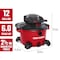 Craftsman 12 Gallon 6.0 Peak HP Wet/Dry Vacuum with Detachable Blower and Attachments CMXEVBE17606 - alternate 3