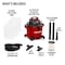 Craftsman 16 Gallon 6.5 Peak HP Heavy-Duty Wet/Dry Vacuum with 4 Dust Bags, Attachments CMXEVBE18595 - alternate 3