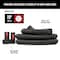 Craftsman 2-1/2 in. x 20 ft. POS-I-LOCK Wet/Dry Vacuum Hose Kit for Shop Vacuums CMXZVBE38759 - alternate 2