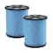 Craftsman 2pk Fine Dust Wet/Dry Vac Replacement Filter for 5 to 20 Gallon Shop Vacuums, 2PK CMXZVBE38776 - alternate 1
