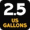 Workshop Wet/Dry Vacs Portable 2.5 Gal. 1.75 Peak HP Wet/Dry Shop Vacuum with Accessories WS0255VA - alternate 4