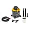 Workshop Wet/Dry Vacs 16 Gal. 6.5 Peak HP Heavy-Duty Wet/Dry Shop Vacuum with Accessories WS1600VA - alternate 1