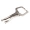 Forney 70201 Locking C-Clamp Pliers - 10-1/2 Inch Deluxe Clamp With 3-3/4" Capacity