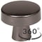 Amerock BP55270GM 1-5/16" (33 mm) Diameter Blackrock Cab Knob Gunmetal Finish BP55270GM - alternate 3