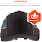 Ergodyne Bump Cap, Long Brim Baseball, ABS, Hook-and-Loop Suspension, Black, Fits Hat Size One Size Fits Most 8960 - alternate 2
