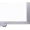 Ghent Dry Erase Board, Porcelain, 48 1/2 in, 72 1/2 in, Aluminum Frame, White, Matte M1-46-4 - alternate 4
