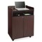 Safco Executive Presentation Stand, Mahogany 8919MH - alternate 4